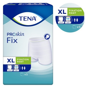 Majtki elastyczne Tena Fix Extra Large XL 5 sztuk