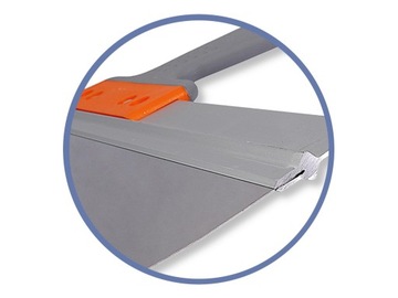 INSTAR - SZPACHELKA FASADOWA NIERDZEWNA TYTANX 475/60 MM UCHWYT GUMOWY