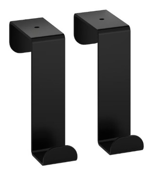 IKEA SKOGSVIKEN - hak na drzwi czarny 2 sztuki