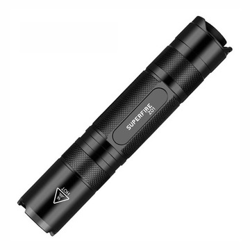 SUPERFIRE LATARKA UV AKUMULATOROWA TAKTYCZNA MOCNA 365NM SOLIDNA IP44