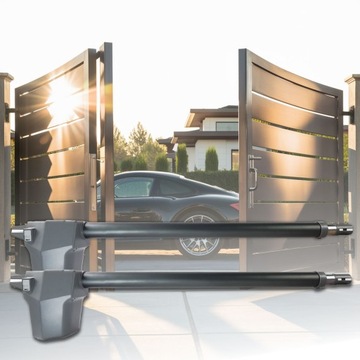 ПРИВОД ДЛЯ ДВУСТОРОТНЫХ ВОРОТ 8,6 м WIFI ЛАМПА 4xДИСТАНЦИОННЫЙ АВТОМАТИЧЕСКИЙ ДЛЯ ПОЛНЫХ ВОРОТ