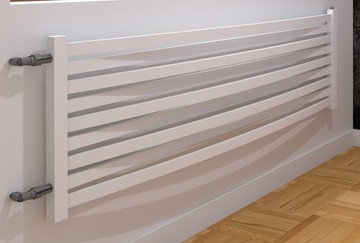 Радиатор МХ 570х700 50 мм 3D DECOR черный, белый