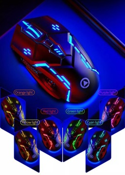 ИГРОВАЯ КОМПЬЮТЕРНАЯ МЫШЬ С ЧЕРНОЙ ПОДСВЕТКОЙ