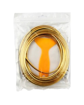 АВТОМОБИЛЬНАЯ ДЕКОРАТИВНАЯ ЛЕНТА ЗОЛОТАЯ ЗОЛОТАЯ