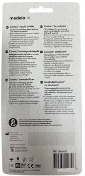 НАКЛАДКИ ДЛЯ СОСКОВ MEDELA CONTACT M 2 шт.