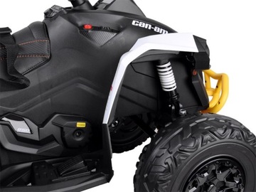 2x200W + РЕМНИ БЕЗОПАСНОСТИ Электрический QUAD на батарейках 24 В для детей