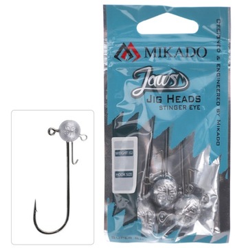Główka jigowa Mikado Jaws Stinger Eye 12/0 15 g