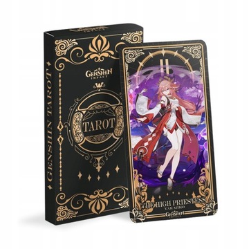 Genshin Impact 22 HD Pełny zestaw kart Waite Tarot