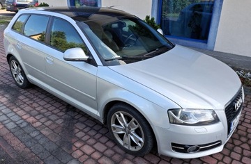 Audi A3 8P Hatchback 3d 1.8 TFSI 160KM 2009 AUDI A3 SKÓRA AUTOMAT MAŁY PRZEBIEG ZAREJESTROWANA, zdjęcie 1