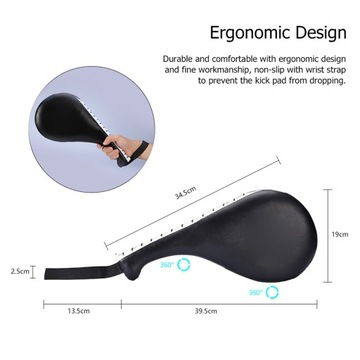 PODWÓJNA WZMOCNIONA PACKA DO KARATE TAEKWONDO KOPNIĘĆ 2SZT