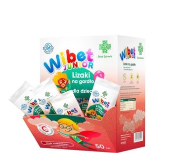 WIBET JUNIOR 50 SZT. ŚWIAT ZDROWIA