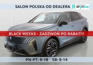 Peugeot 3008 III 2024 Peugeot 3008 mHEV GT 2024 FV23 Od RiA SalonPL FVat Od Reki Zadbany 1.2