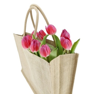 СУМКА ПОКУПОЧНАЯ СУМКА ECO SHOPER ИЗ ЛАМИНИРОВАННОГО ДЖУТА