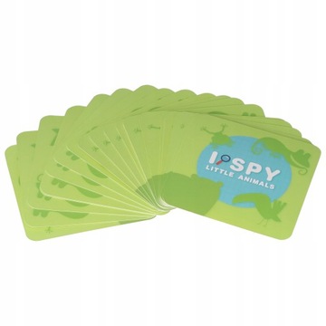 55 штук игральных карт-пазлов с изображением животных