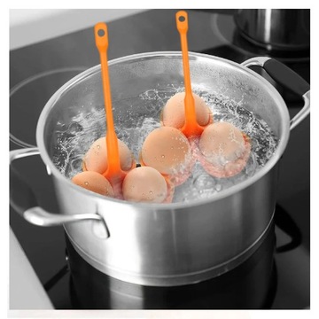 SILIKONOWY KOSZYCZEK UCHWYT DO GOTOWANIA JAJEK 371