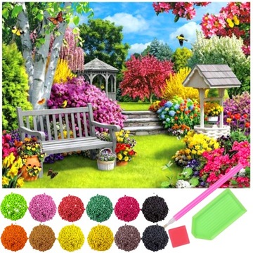 HAFT DIAMENTOWY ZESTAW 5D DIAMOND PAINTING 40x30