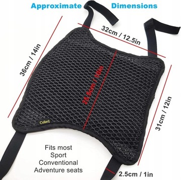 СЕТОЧНЫЙ ЧЕХОЛ НА МОТОЦИКЛОВОЕ СИДЕНЬЕ