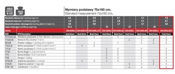 RUSZTOWANIE ALUMINIUM SZYBKI MONTAŻ FARAONE KOŁA