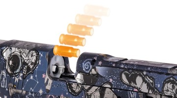 COLT GUN SAFE КАРТРИДЖИ С ПЕНОЙ ЭВА СТРЕЛКА КОЖУХ ПАДАЮЩИЙСЯ