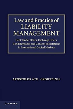 Gkoutzinis, Apostolos Ath. Law and Practice of Liability Management: Debt T