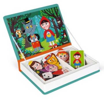 Магнитикнига Магнитикбук Сказочный мир магнитный пазл