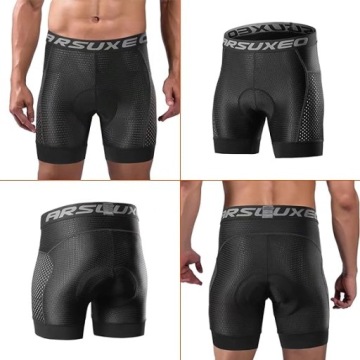 ARSUXEO SPORTS МУЖСКИЕ ВЕЛОСИПЕДНЫЕ ШОРТЫ С ГЕЛЕВОЙ ВСТАВКОЙ 5D XL