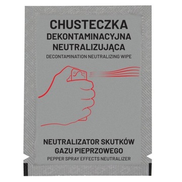 CHUSTECZKA NEUTRALIZUJĄCA GAZ PIEPRZOWY