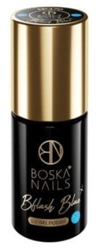 BOSKA NAILS LAKIER HYBRYDOWY BFLASH BLUE 370 6ML
