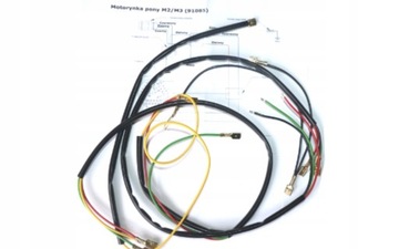 NOWA INSTALACJA ELEKTRYCZNA ROMET MOTORYNKA M2 M3