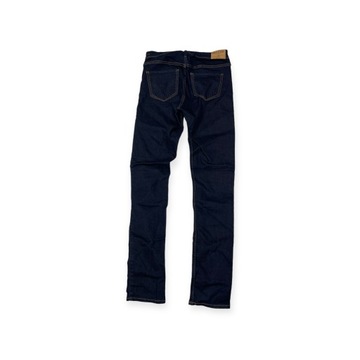 Spodnie jeansowe damskie granatowe Hollister 27