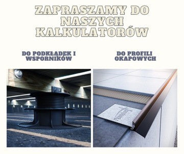 Podkładka na taras balkon SMART fuga 5mm RENOPLAST