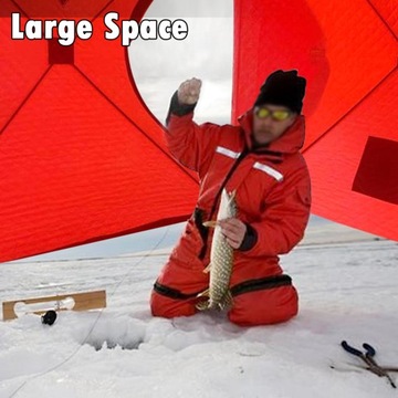 РЫБАЛОЧНАЯ ПАЛАТКА ПОРТАТИВНАЯ ЗИМНЯЯ ПАЛАТКА ВЕТРОЗАЩИТНАЯ С УТЕПЛЕНИЕМ