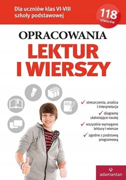 Opracowania lektur i wierszy klasy VI-VIII SP