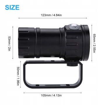 DIVELIGHT 12000LM LED IPX8