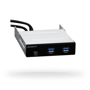 Chieftec MUB-3003C 3,5-дюймовая панель, 2 порта USB 3.0 USB-C
