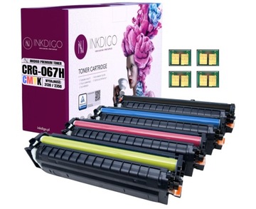 4x Toner do drukarek Canon MF657 655 651 LBP 631 633 zamiennik 067H