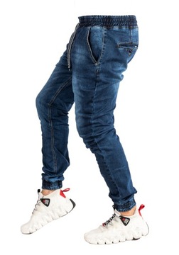 Spodnie JOGGERY jeansowe męskie JUNI r.31