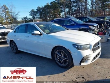 Mercedes Klasa E W213 Kombi Facelifting 2.0 E300 258KM 2023 Mercedes-Benz Klasa E MERCEDES-BENZ E 350 4MATIC 2.0 Benzyna 259KM