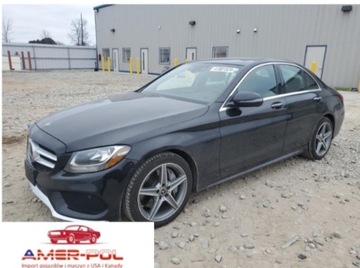 Mercedes Klasa C W205 2018 Mercedes-Benz Klasa C 2018 MERCEDES-BENZ C 300 4MATIC 2.0 Benzyna 241KM