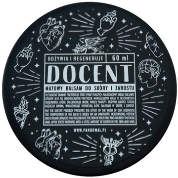 PAN DRWAL Matowy Balsam do Brody Skóry Zarostu Nawilżający Docent 60ml