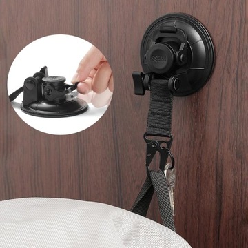 Sturdy Suction Cup Anchor Tie Down for Car Side