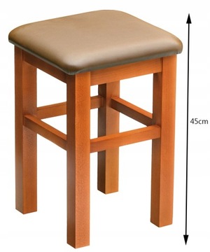 2x ТАБУРЕТ, БУК, МНОГО ЦВЕТОВ, 46 СМ