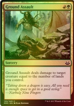 MTG Ground Assault FOIL MM3