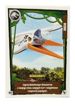 KARTA LEGO Jurassic World Seria 3 Numer 167