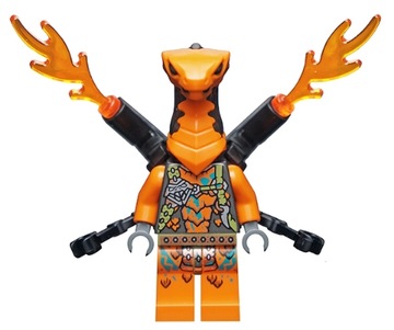 Lego minifig Cobra Mechanic z miotaczami njo738