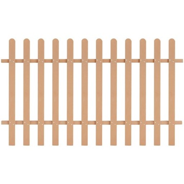 Забор из штакетника, ДПК, 200х120 см.