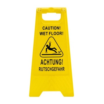 ПРЕДУПРЕЖДАЮЩИЙ ЗНАК ИНФОРМАЦИОННЫЙ ДОСК ДОСК ЗДОРОВЬЯ И БЕЗОПАСНОСТИ ВНИМАНИЕ Скользкий пол