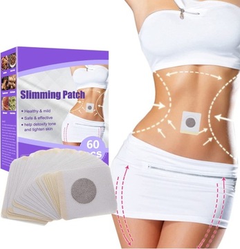 PLASTRY ODCHUDZAJĄCE SLIM PATCH NATURALNE