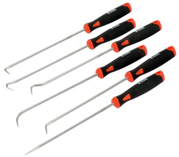 Набор длинных крючков с ручкой 6 цато