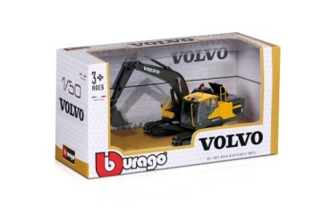 BBURAGO 1:50 міцна репліка екскаватор Volvo EC 220E